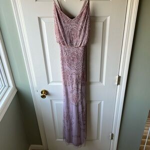 BLUSH COCKTAIL DRESS